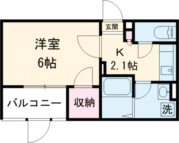 ドエルシバマタの間取り