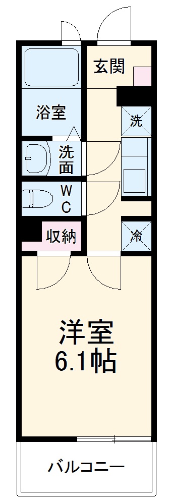 JHK浦和仲町の間取り