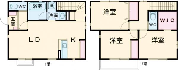 マルメゾン K棟の間取り