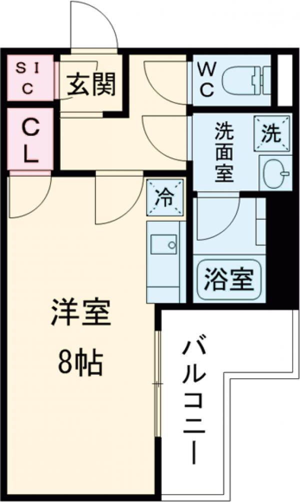 BPRレジデンス仙川の間取り