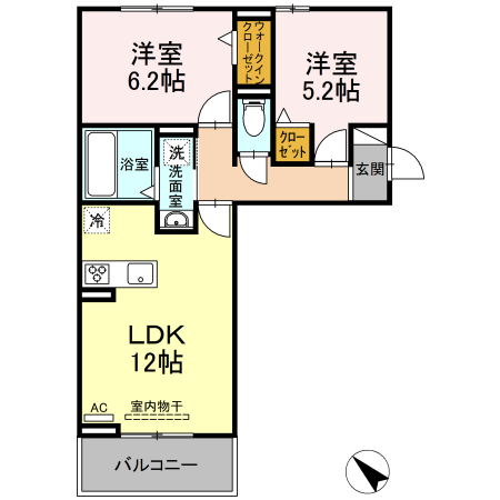 Le Merciの間取り