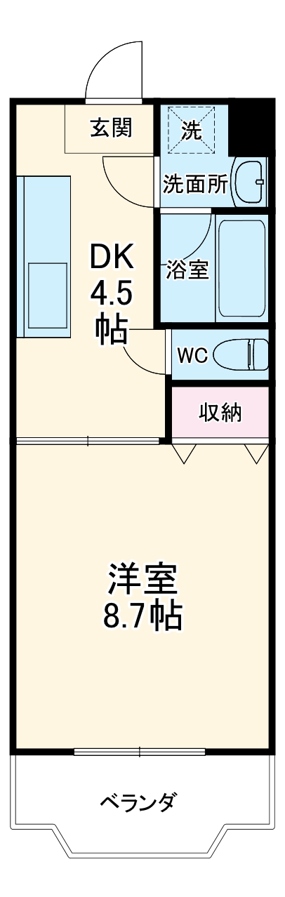 リヴィエール清尚の間取り
