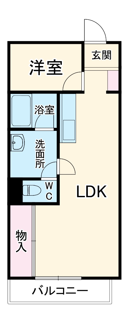 アルテミスm,sの間取り