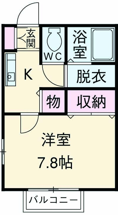 アヴニール・タイコーの間取り