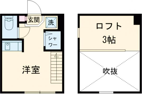 ハーモニーテラス北小岩ⅩⅡの間取り