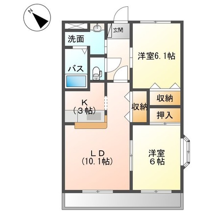 ヒルズ・アルカディアの間取り