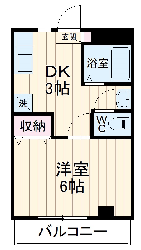 ヴェルデュールの間取り