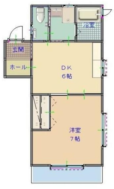 ローズ・クレストの間取り