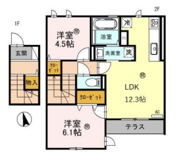 リジエールの間取り