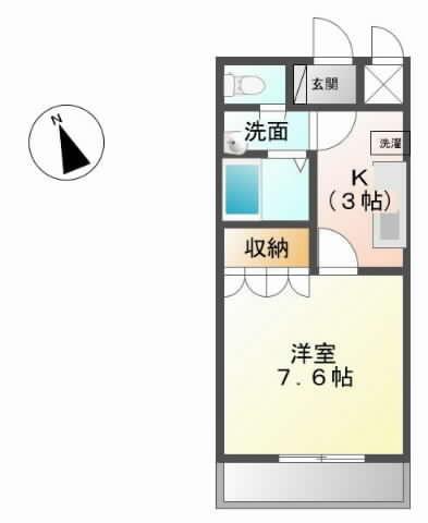 メゾン・ド・オリーブの間取り