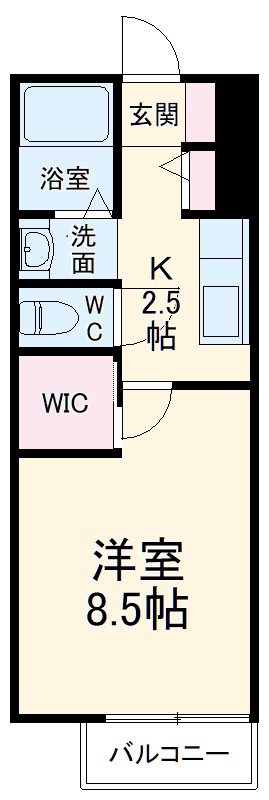 SKSAMハイツの間取り