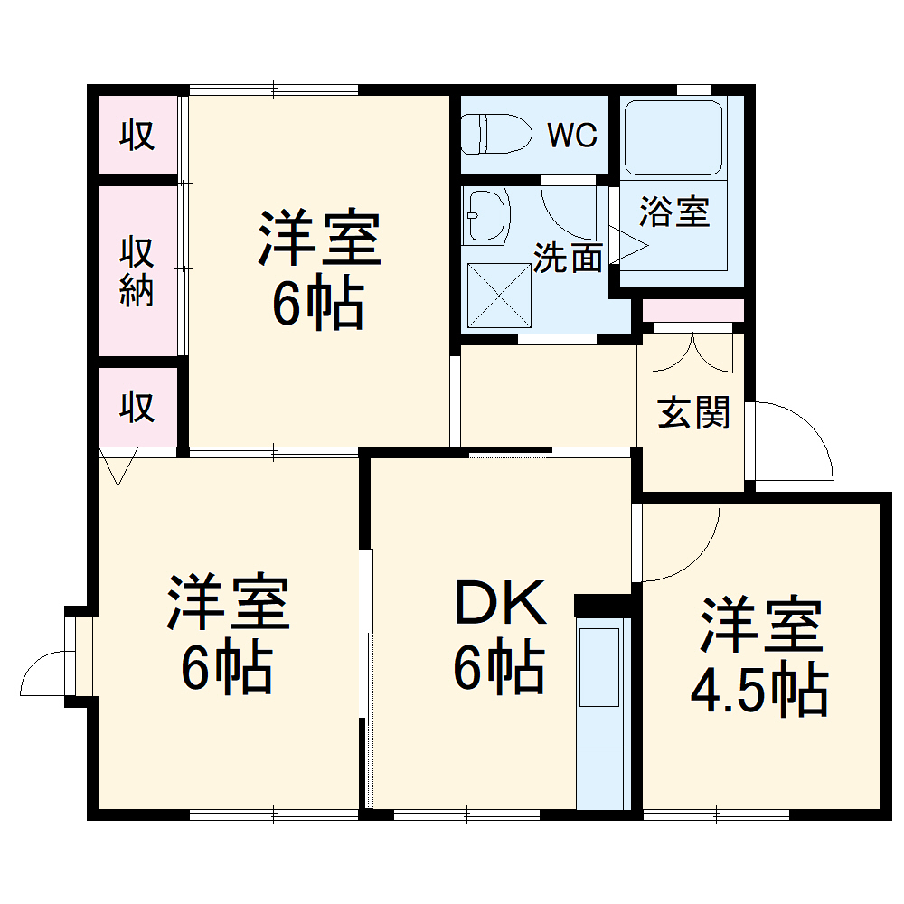 アネックスKの間取り