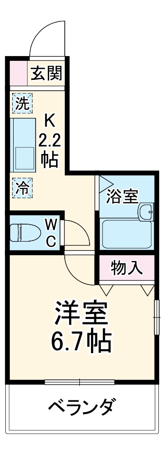 エクセレント宮本の間取り