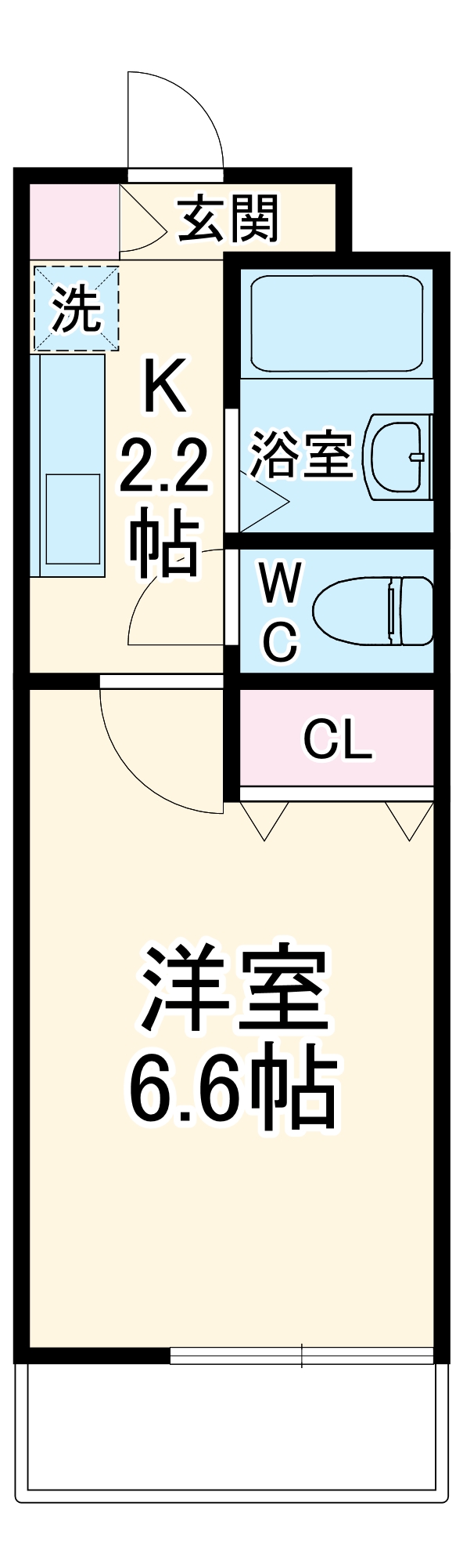 エクセレント宮本の間取り
