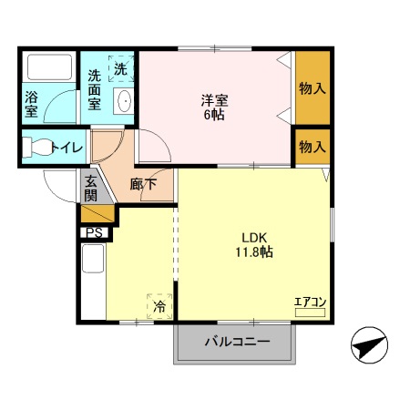 ロイヤルガーデンの間取り