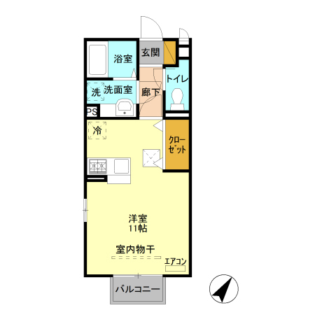 ベルテの間取り
