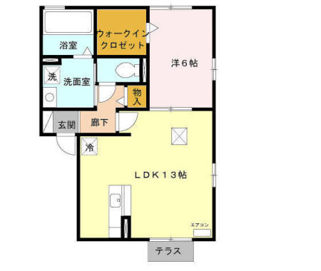 レモンティーの間取り