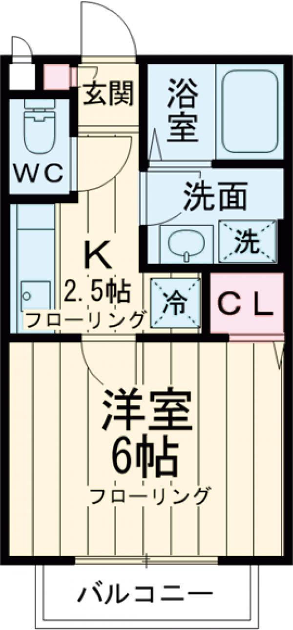 カーサ・ポポロの間取り