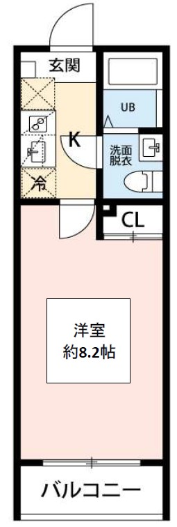 VISTA柏の間取り
