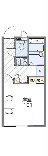 レオパレスとあむの間取り