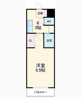 A・City明治本町の間取り