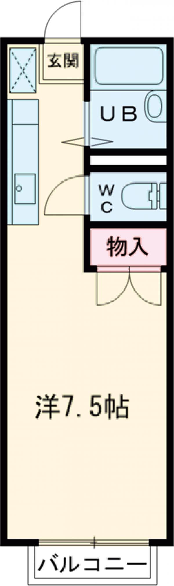 エステートピア吉川の間取り