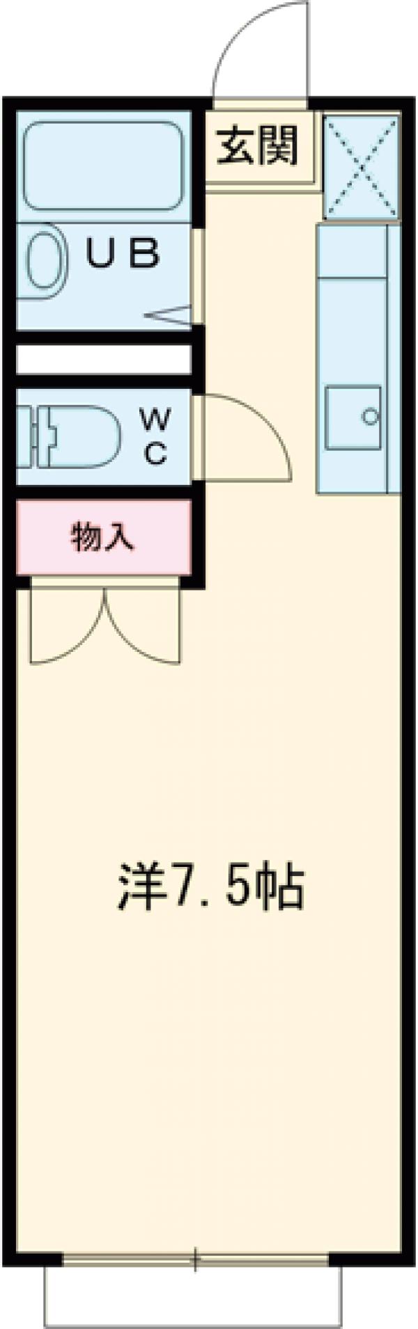 エステートピア吉川の間取り