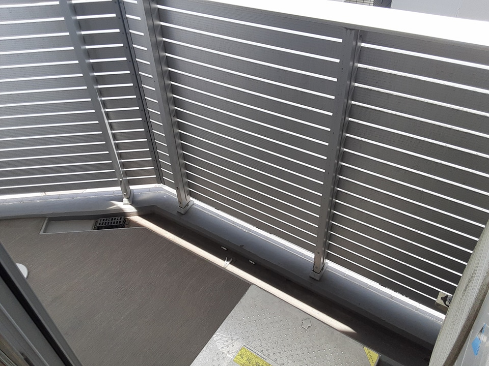 12/25 バルコニー