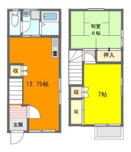 アジョインBの間取り