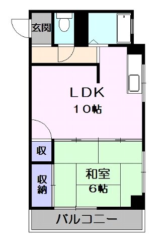 福富ビルの間取り
