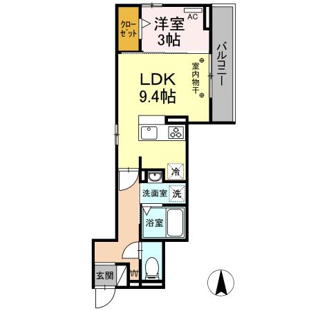 S・fiftyの間取り