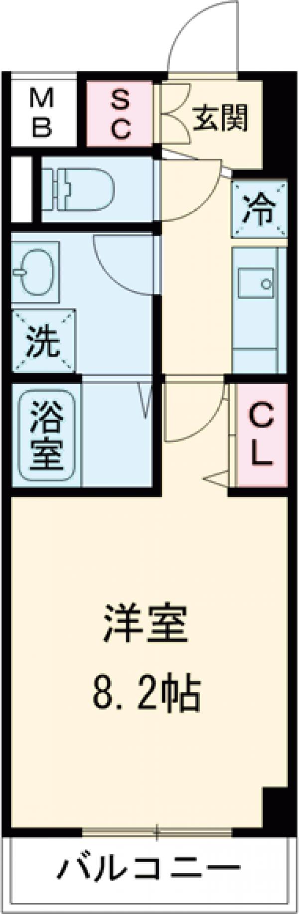 メイクスデザイン東十条の間取り