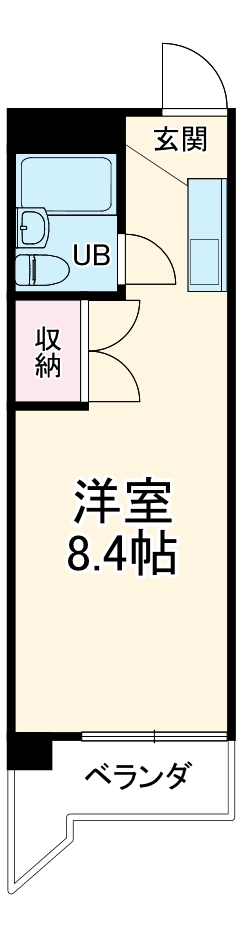 ビラ三秀神明の間取り