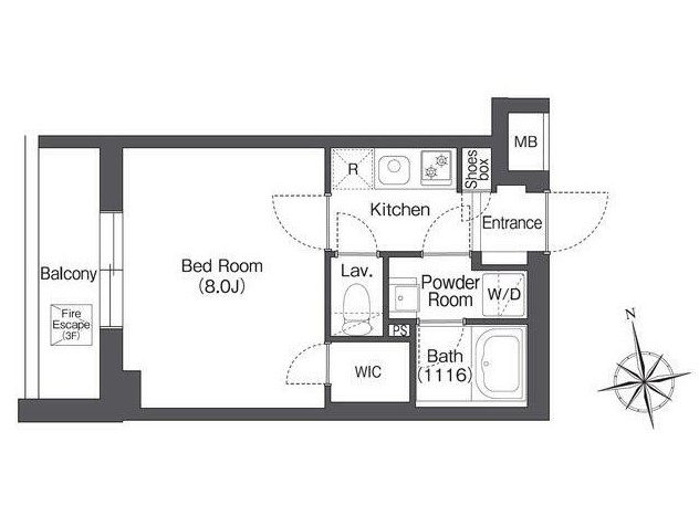 AIFLAT桜上水の間取り