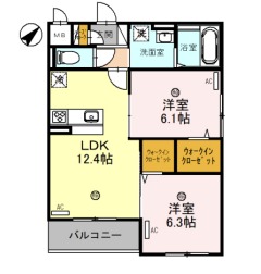 グレースコート豊中北の間取り