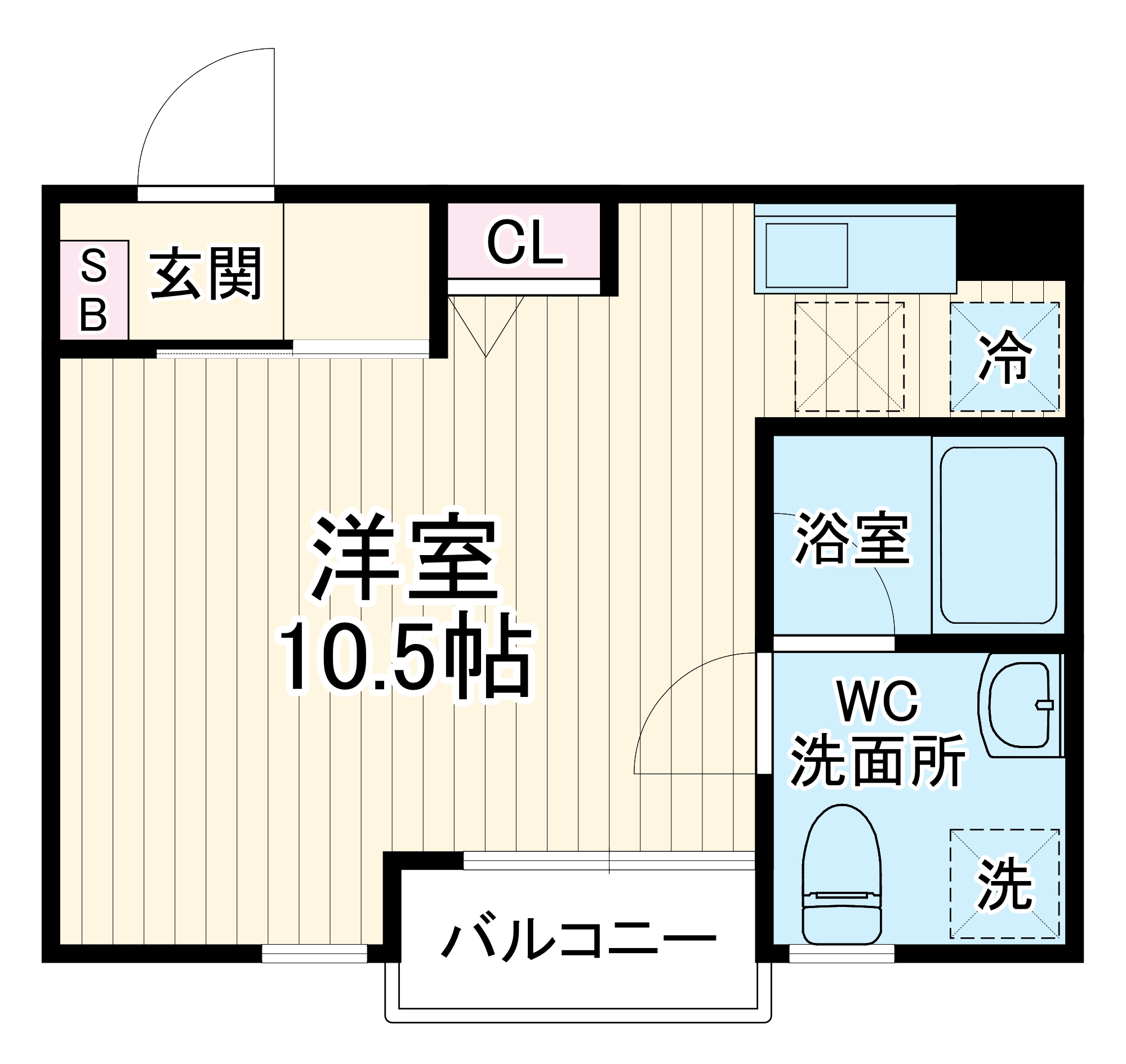 クオーレ南流山の間取り