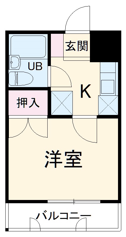 ドミールあざみ野の間取り