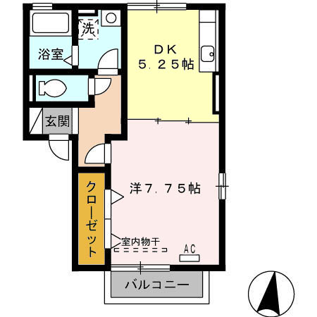 デルニエⅤの間取り