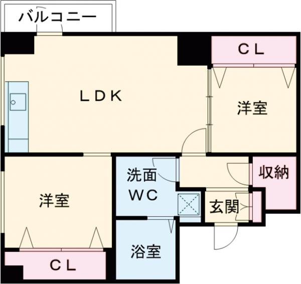 TIME SHARING 大岡山の間取り