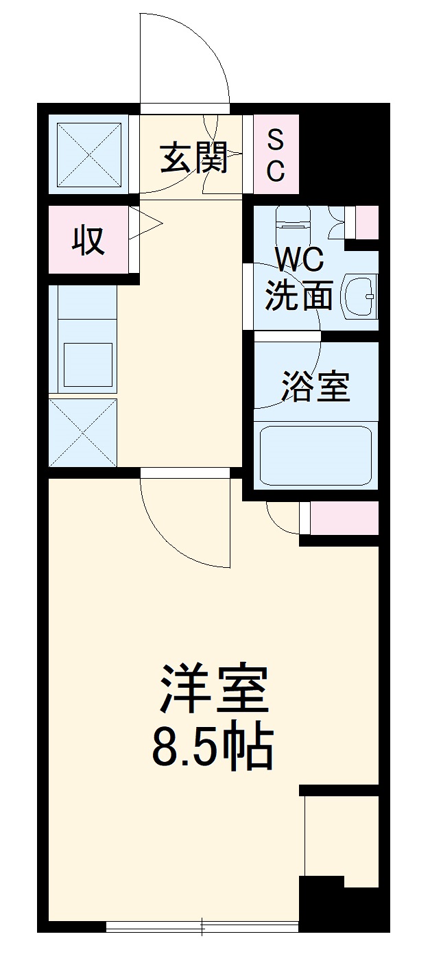 メゾン・ド・グランピエール浦和の間取り