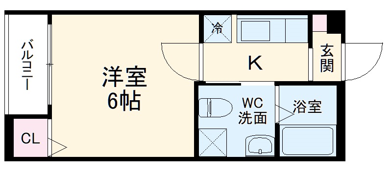 Red Wingの間取り