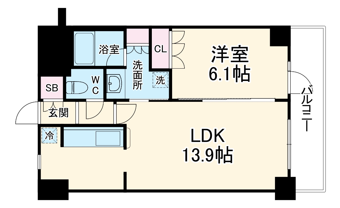 KENEDIX藤沢の間取り