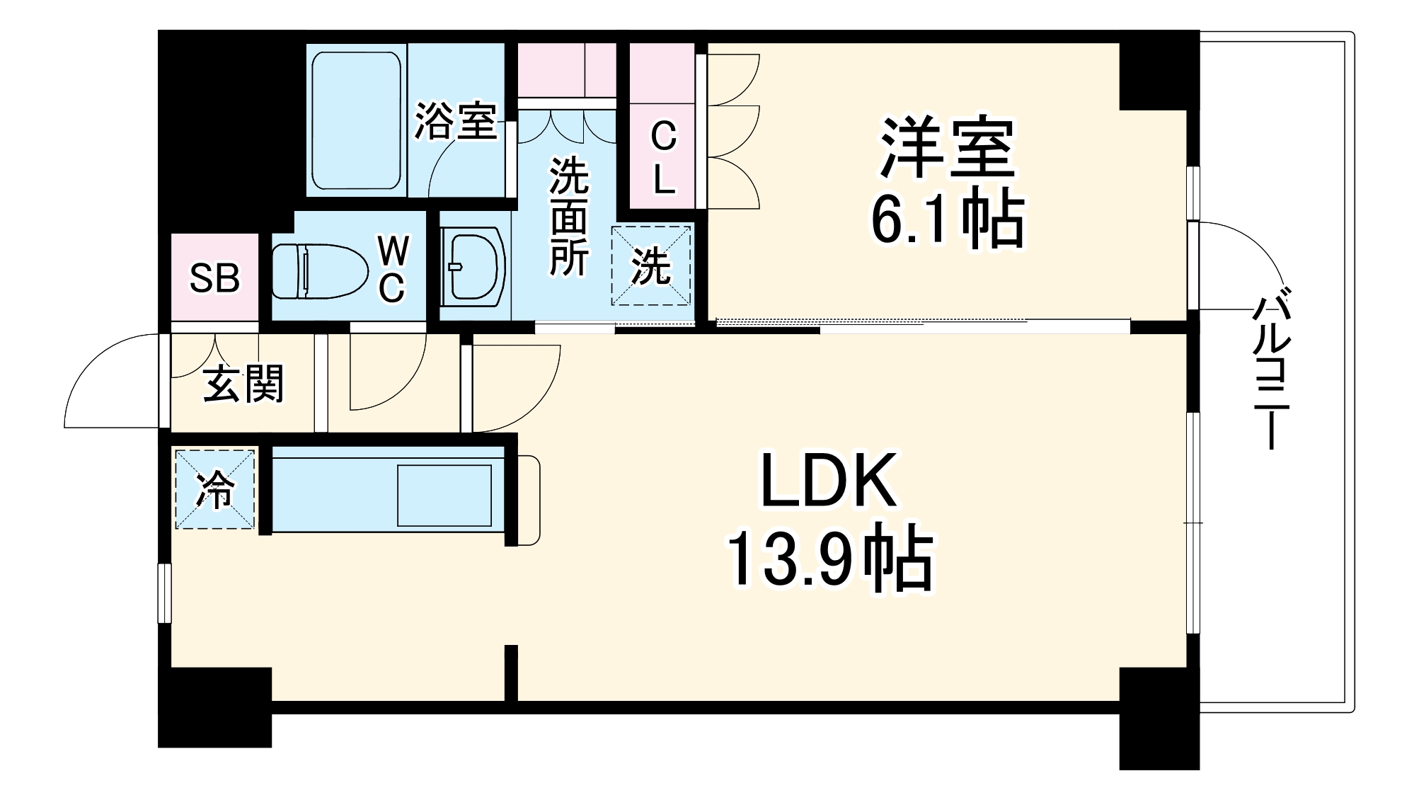 KENEDIX藤沢の間取り