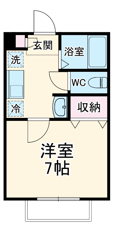 ケイスクランの間取り