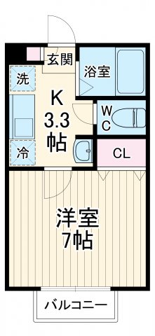 ケイスクランの間取り