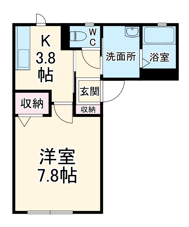 マルベリー高根の間取り