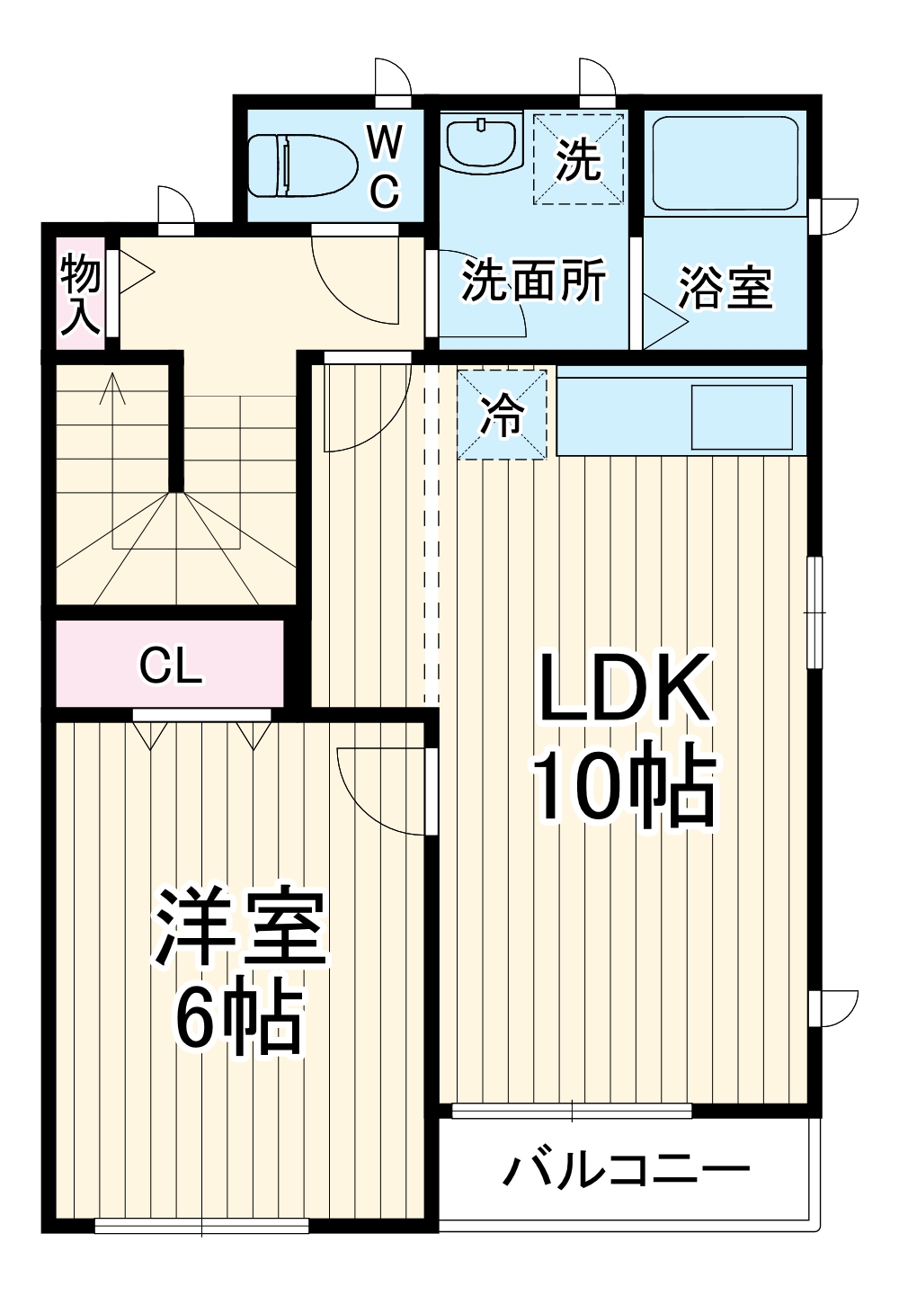 KOMACHI SUITESの間取り