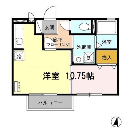 グランフォートの間取り