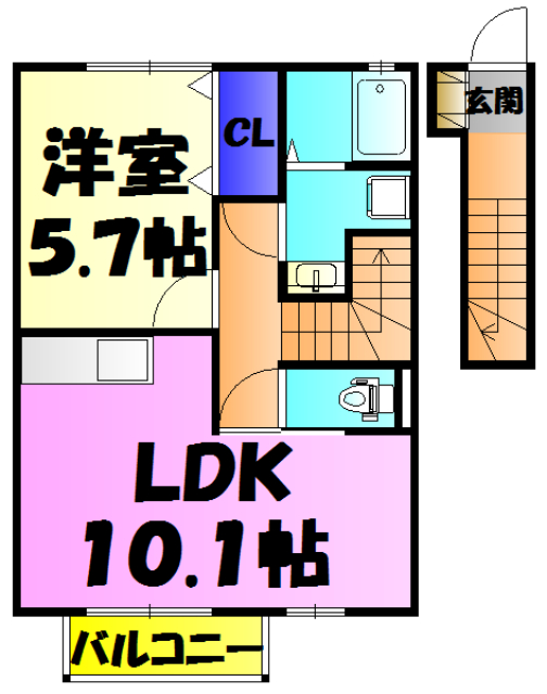 タートルベイの間取り