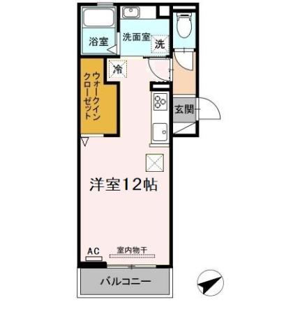 リバーサイドメゾンの間取り